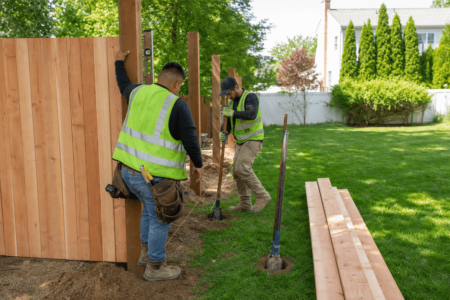 Fencing Pro Long Island crew
